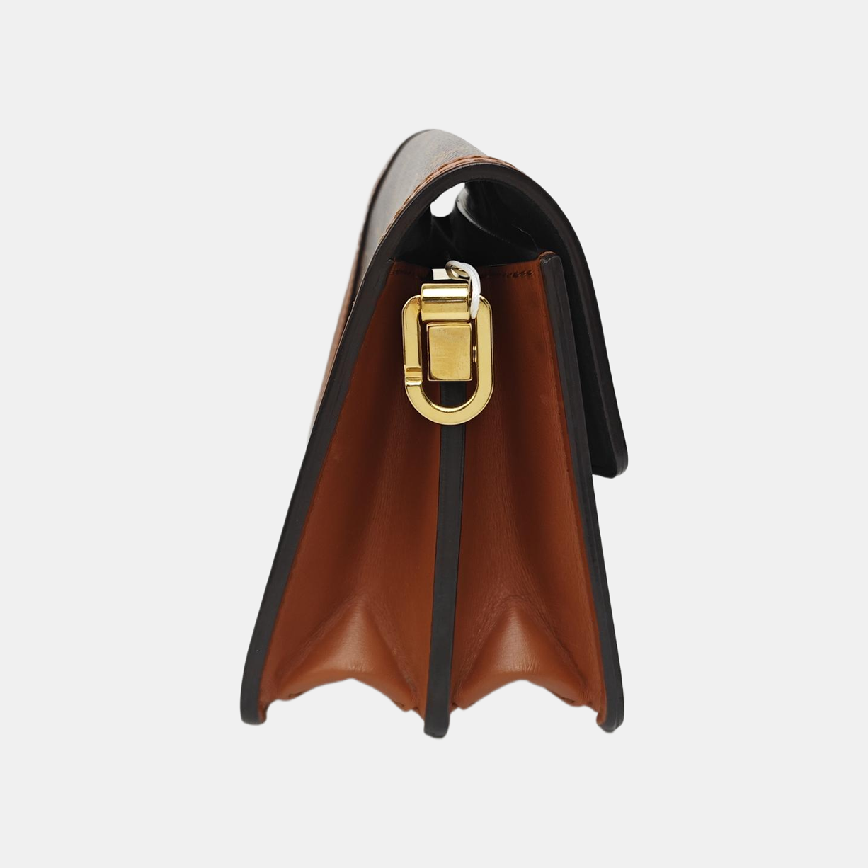 DAUPHINE Mini Monogram Coated Canvas Brown