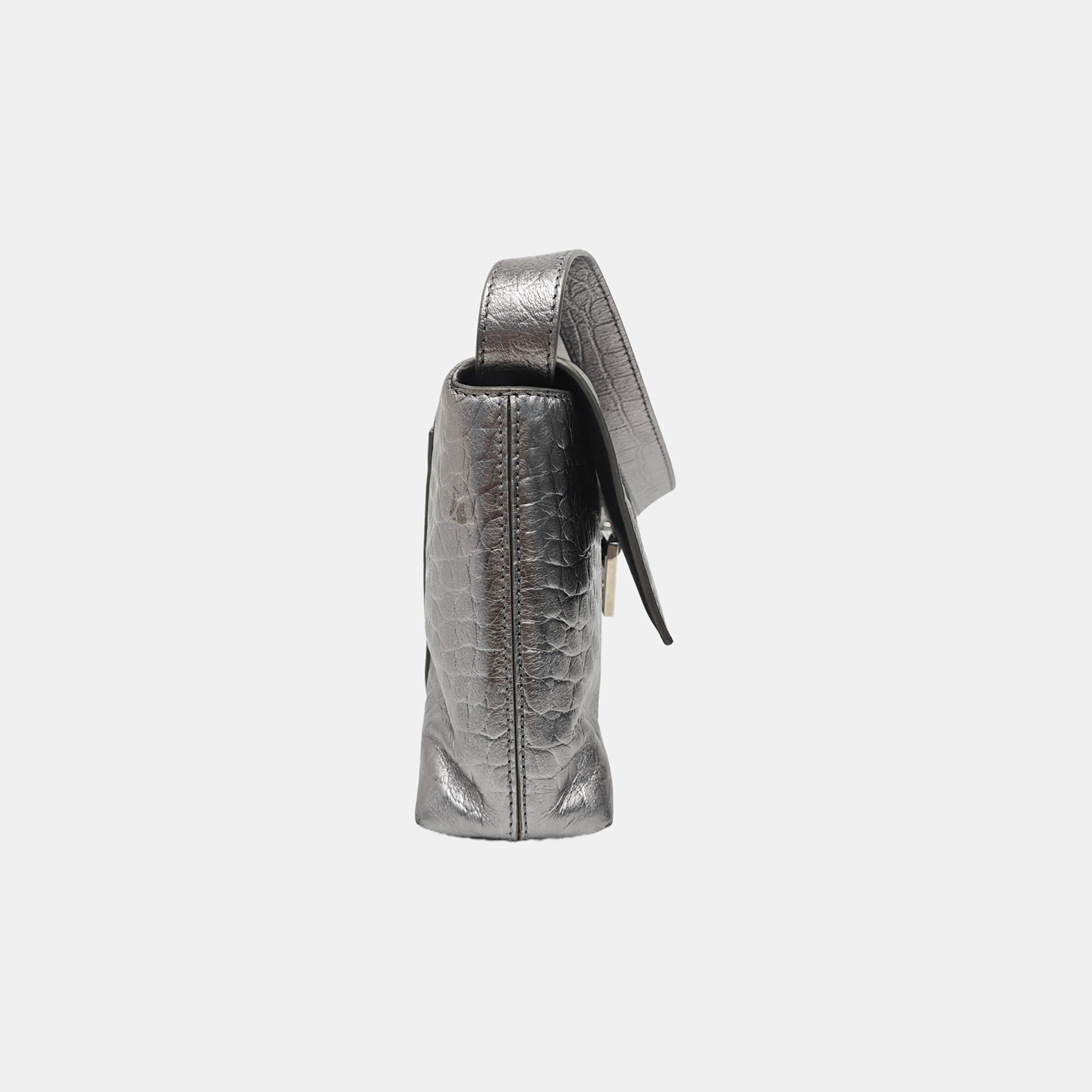 Downtown Calfskin Silver