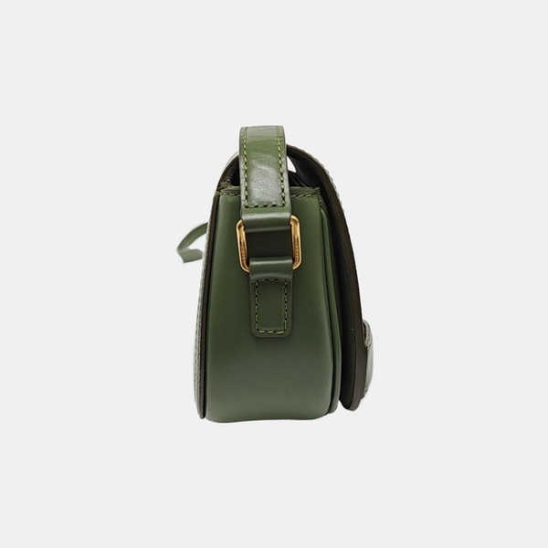 CRÉCY Small Calfskin Green