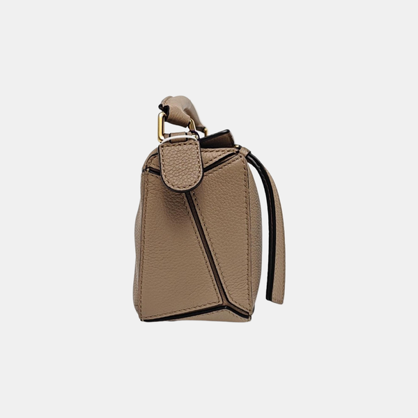 Puzzle Mini Calfskin Gray