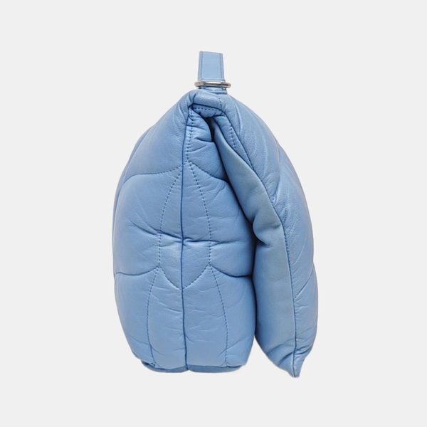 Quilted Lambskin Shoulder Bag Blue