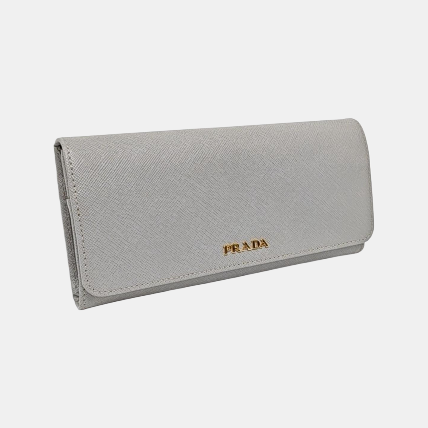 Leather Wallet Gray