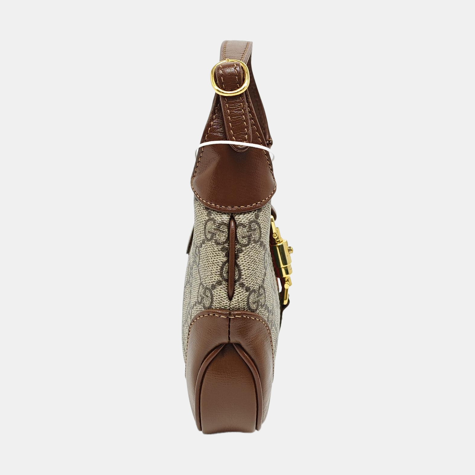 Jackie 1961 Mini Monogram Coated Canvas Beige