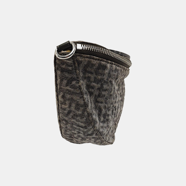 Fabric Shoulder Bag Mini Gray