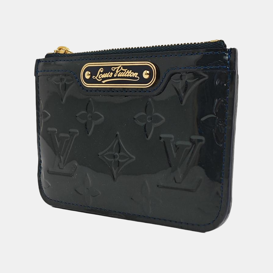 Patent Leather Coin Purse Green