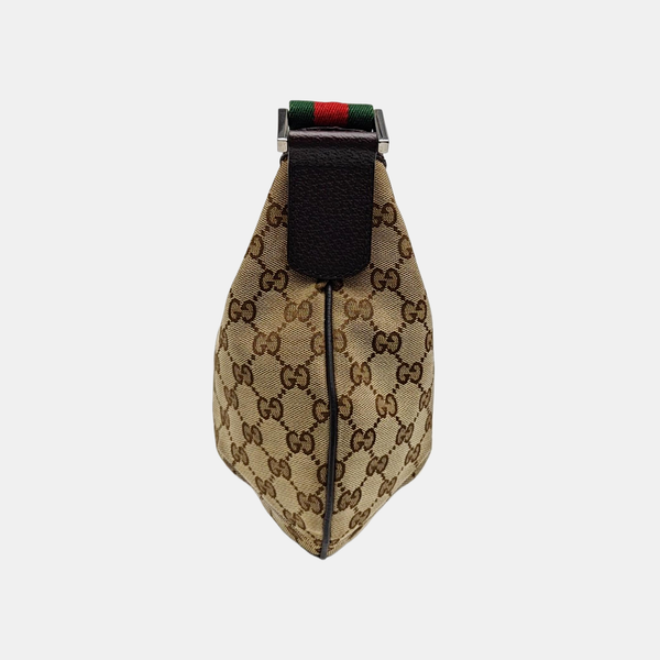 Monogram Coated Canvas Shoulder Bag Beige