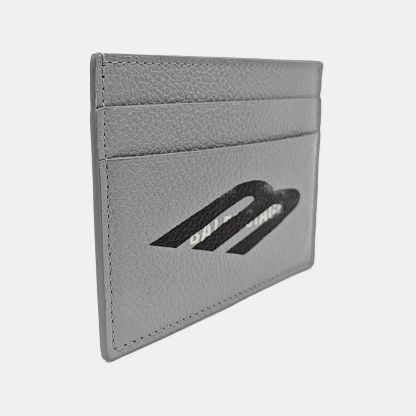 Cash Calfskin Gray Card Holder