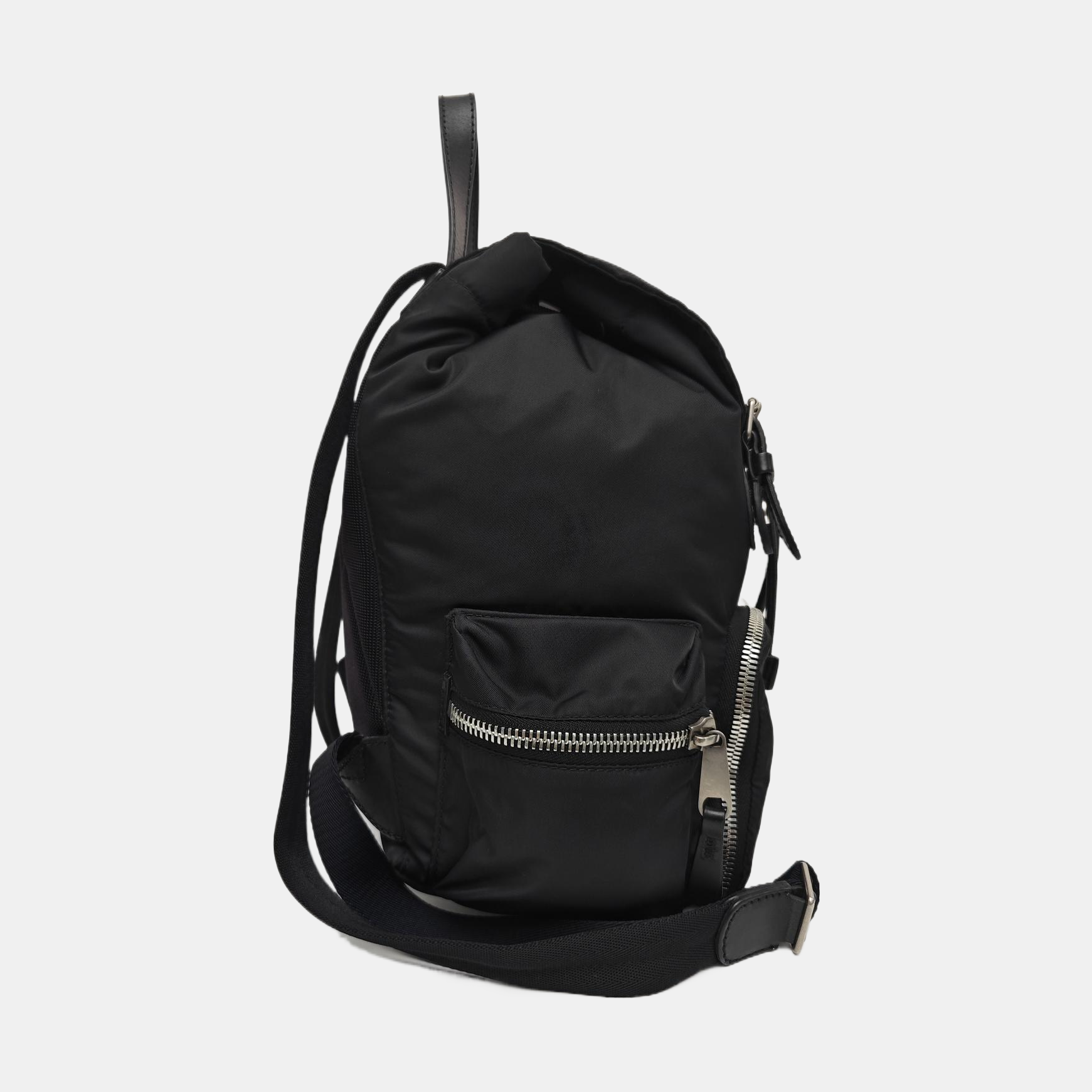 The Rucksack Nylon Black