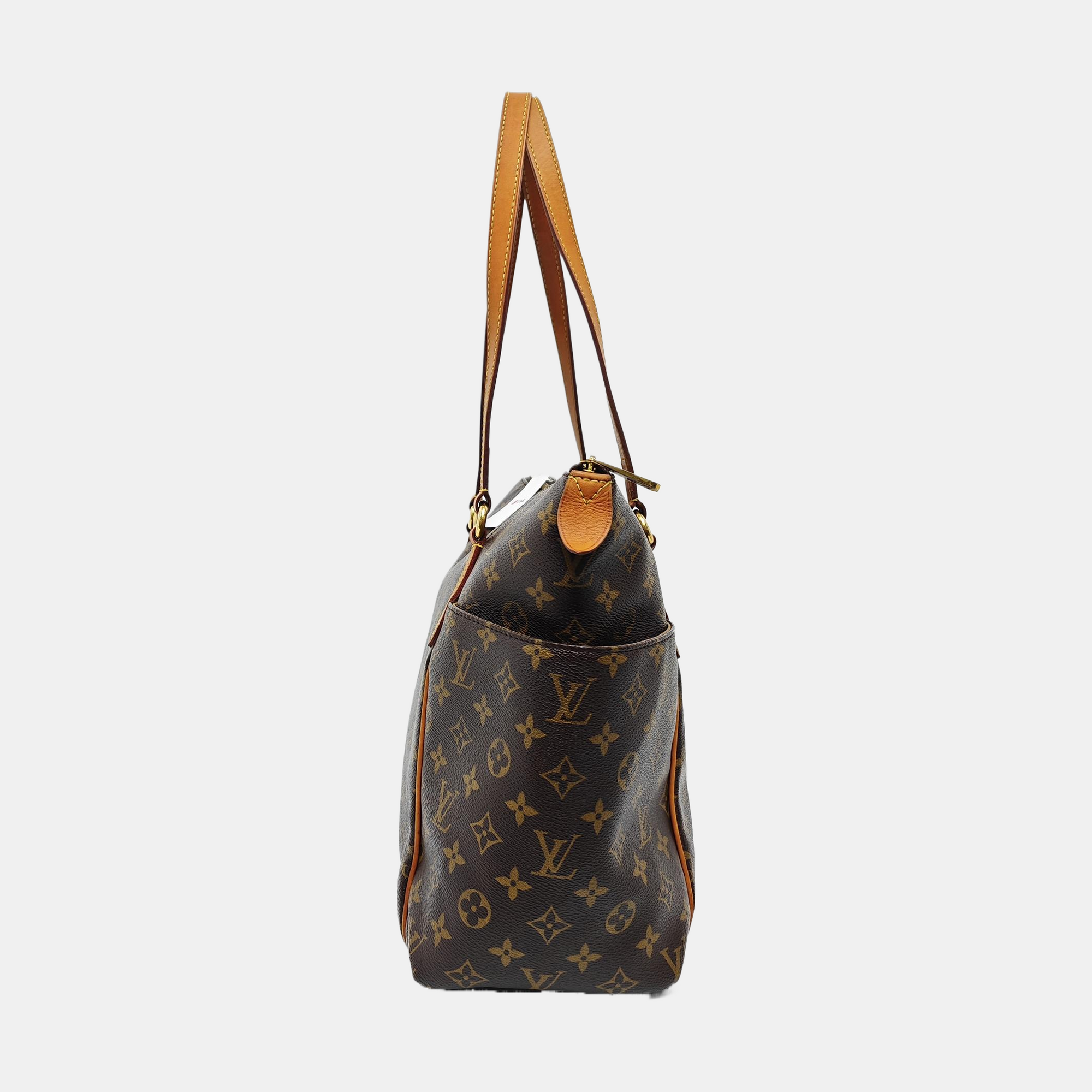 TOTALLY MM Monogram Coated Canvas Brown