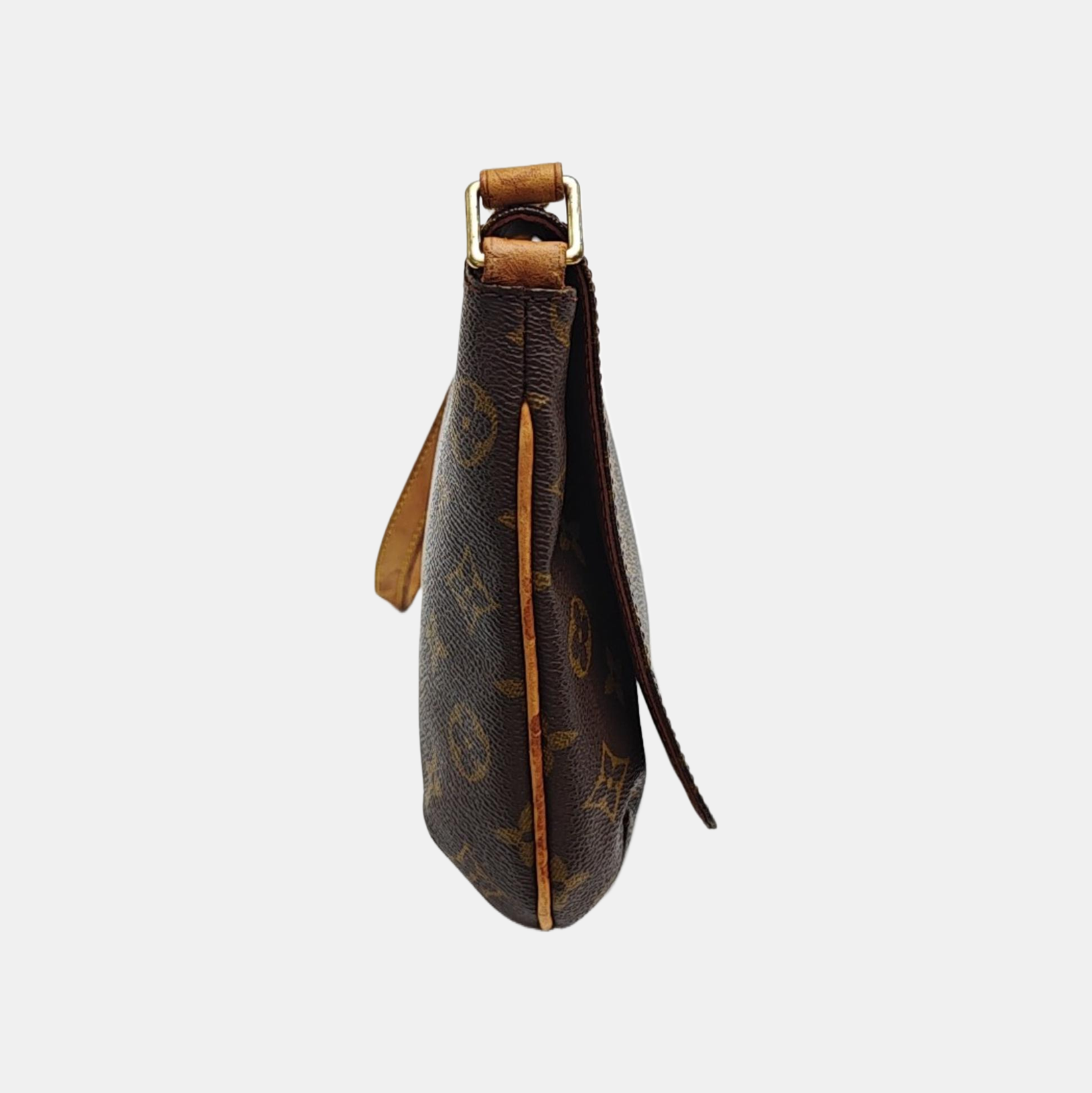 MUSETTE TANGO Monogram Coated Canvas Brown
