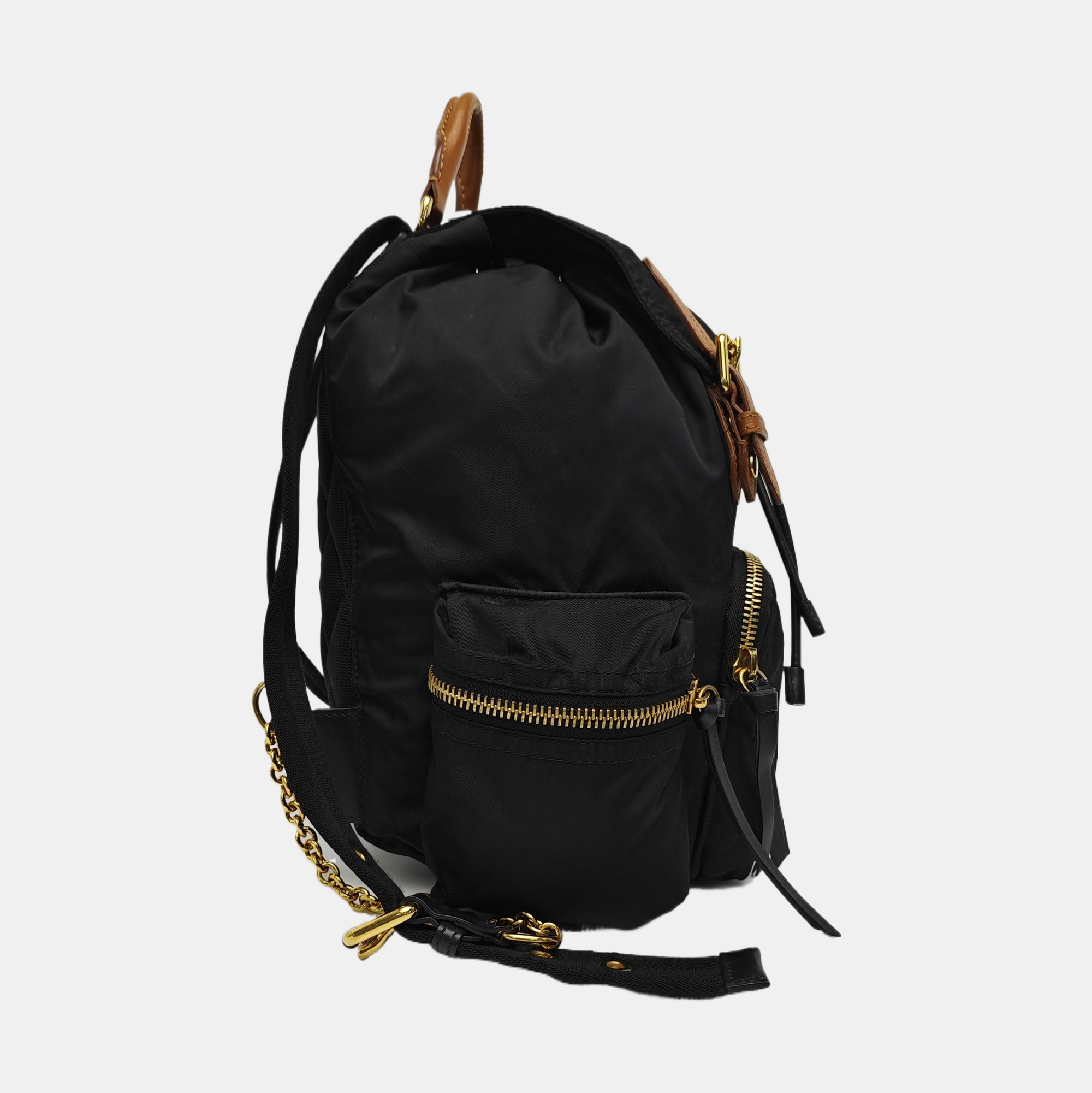 The Rucksack Nylon Black
