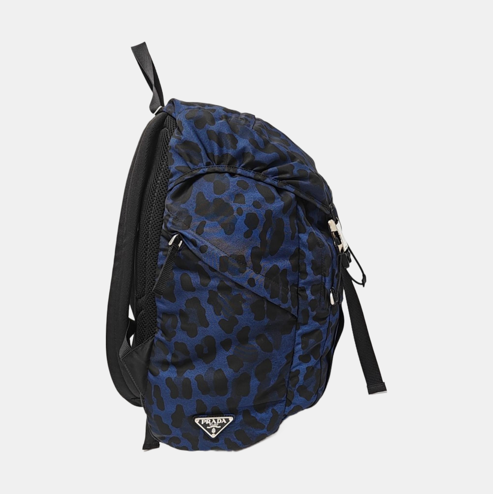 Re-Nylon Backpack Nylon Blue