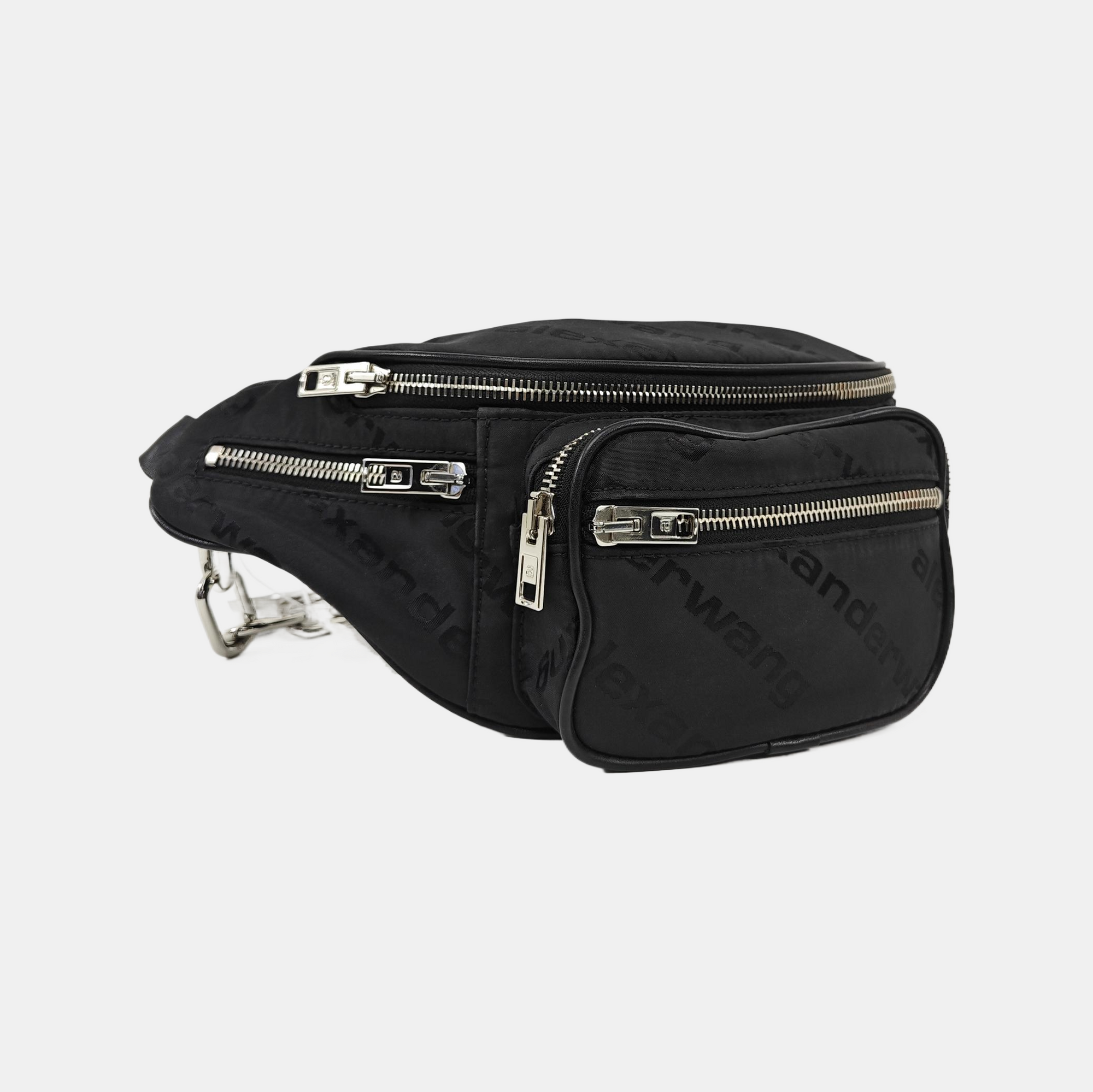 Fabric Belt Bag Black
