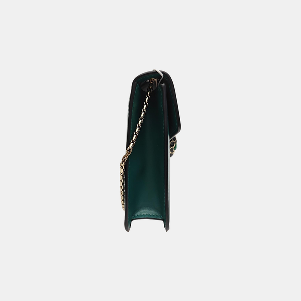 SERPENTI FOREVER Small Calfskin Green