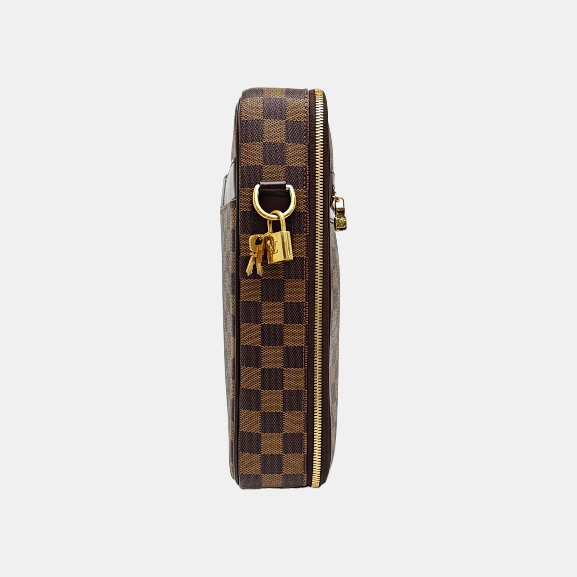 SABANA Damier Ebene Coated Canvas Brown