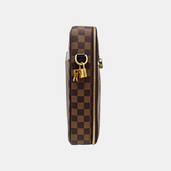SABANA Damier Ebene Coated Canvas Brown