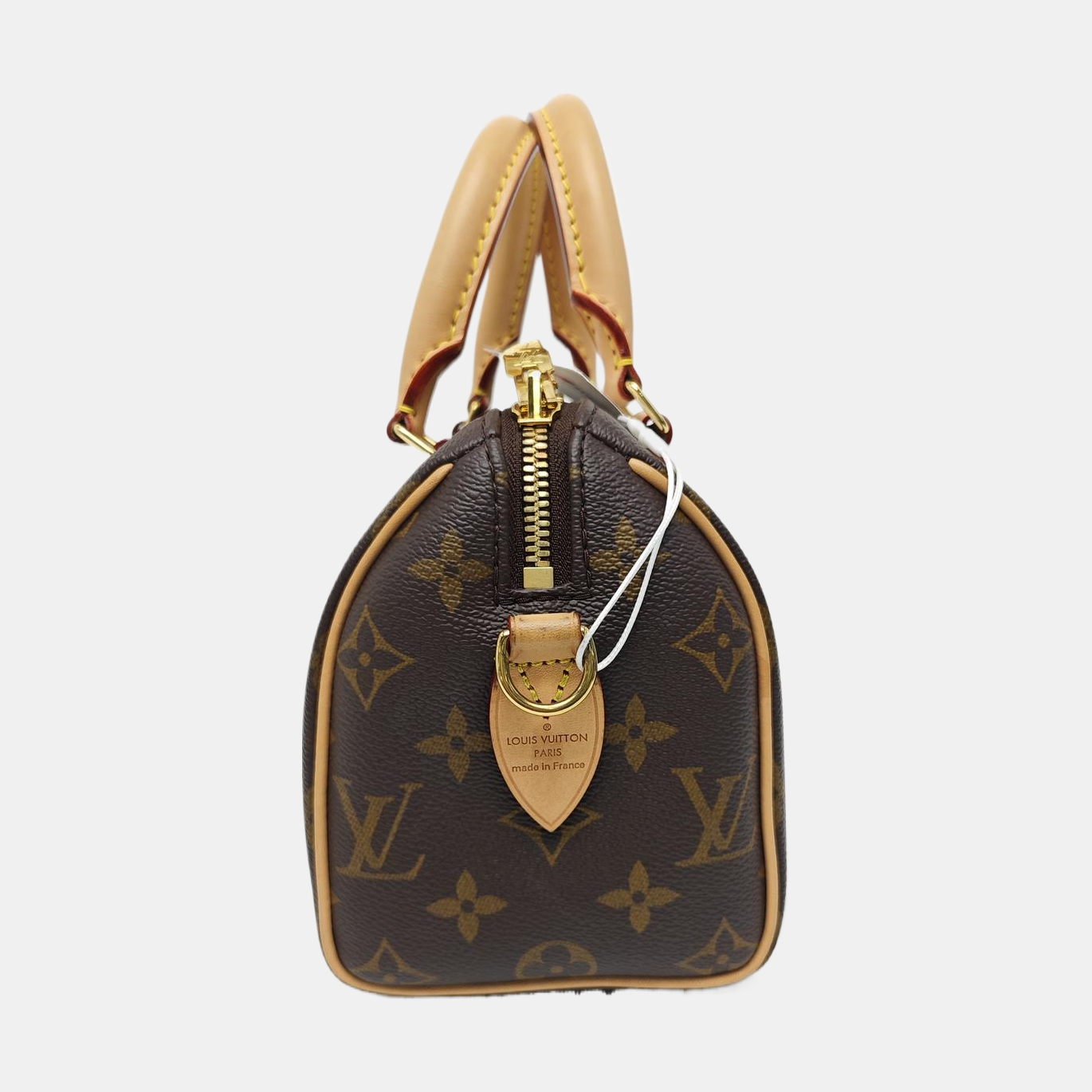 SPEEDY 20 Monogram Coated Canvas Brown