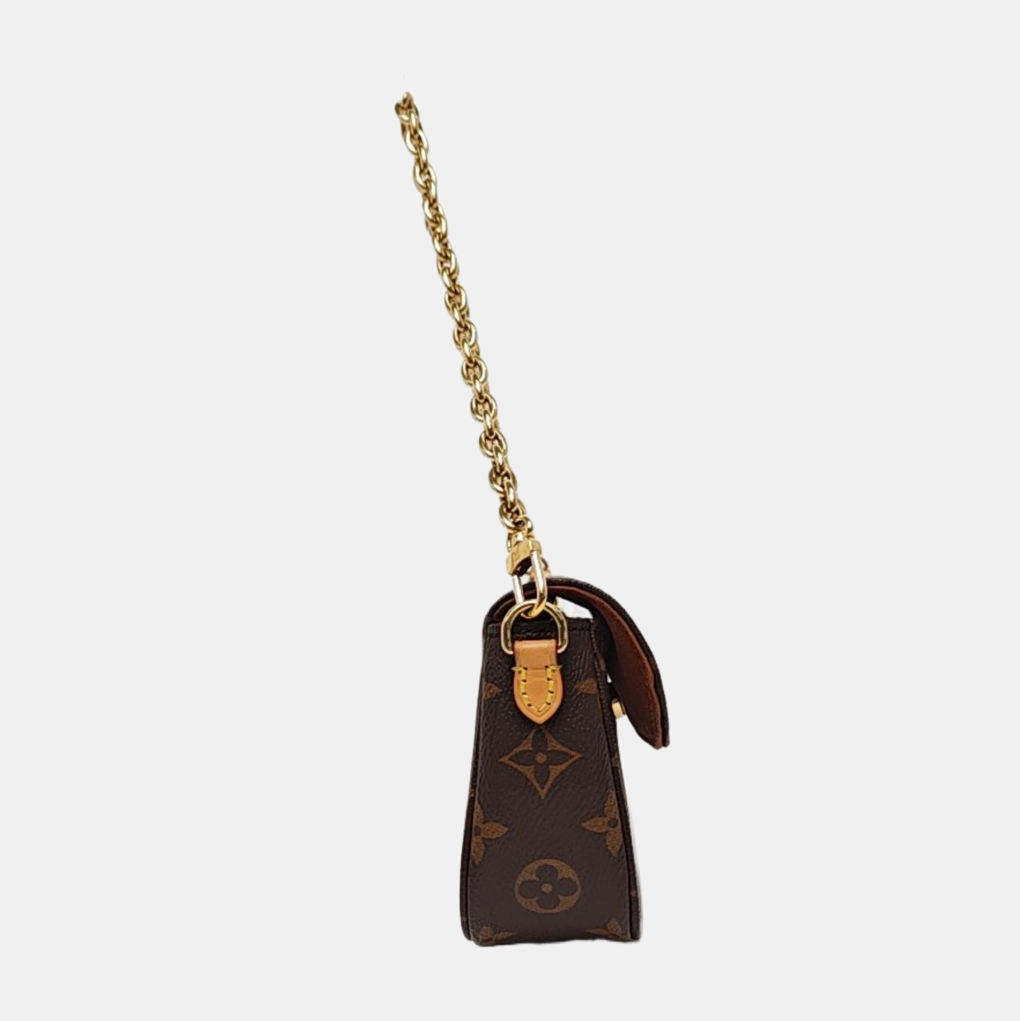 IVY Monogram Coated Canvas Brown