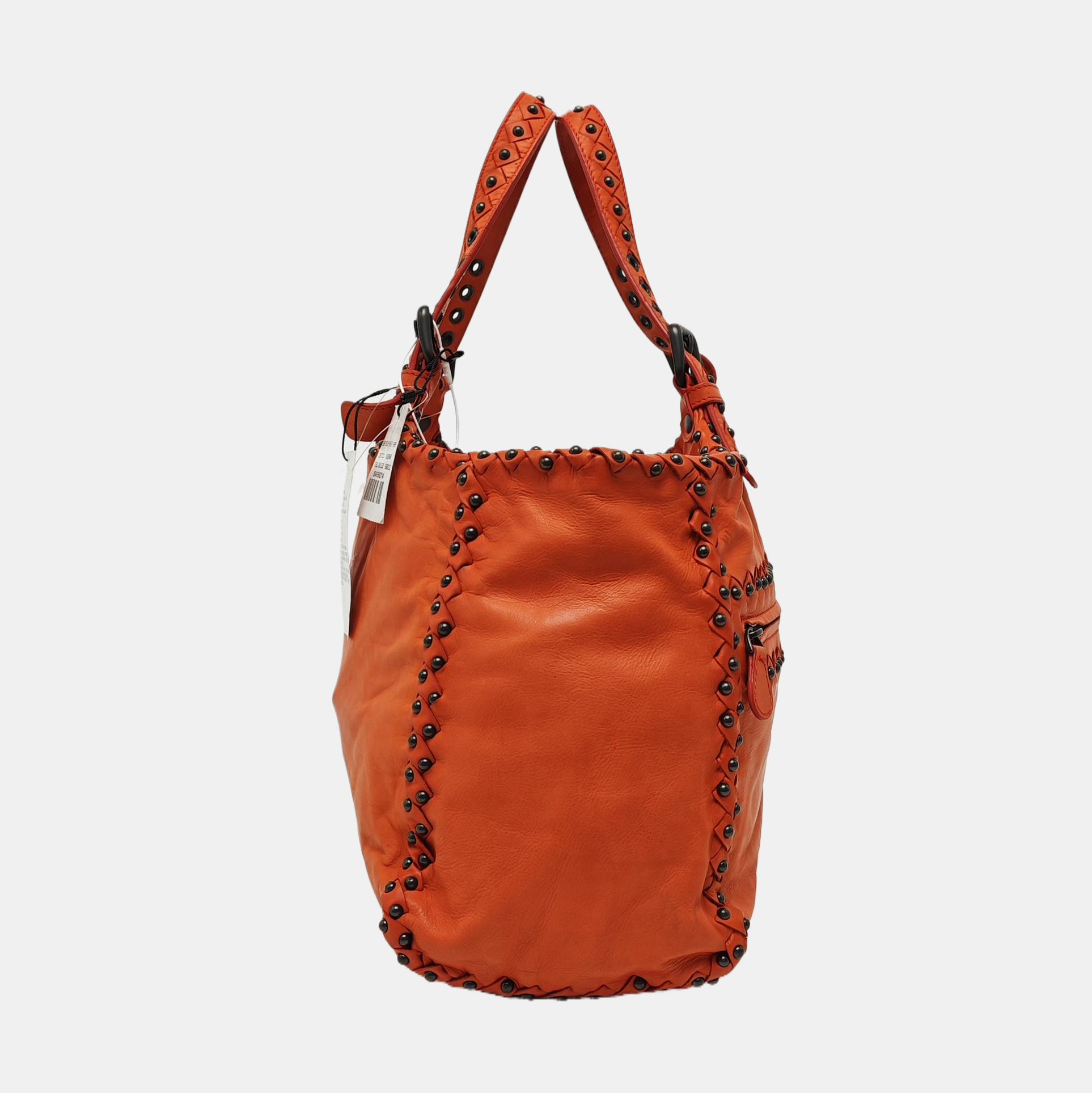 Calfskin Tote Bag Red