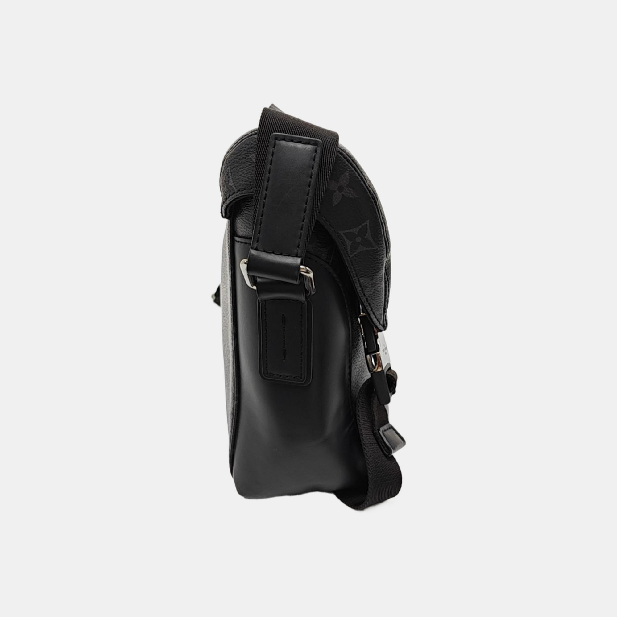 VOYAGER PM Monogram Coated Canvas Black