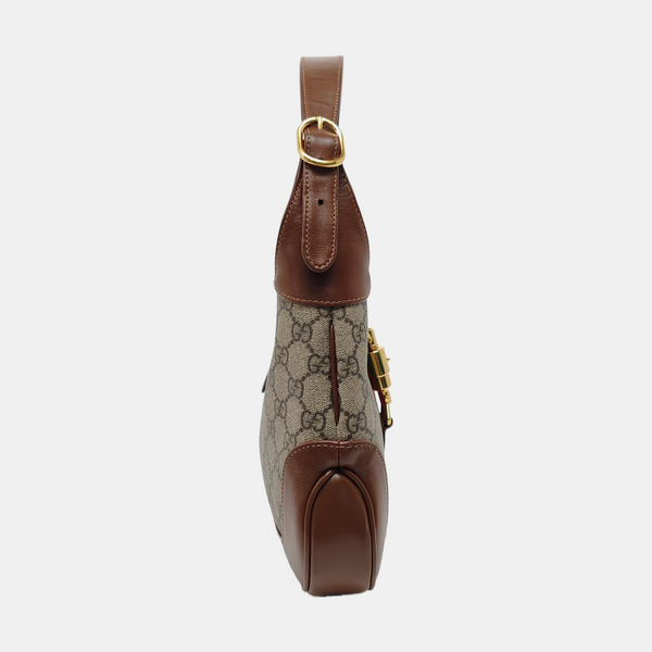 Jackie 1961 Small Monogram Coated Canvas Beige