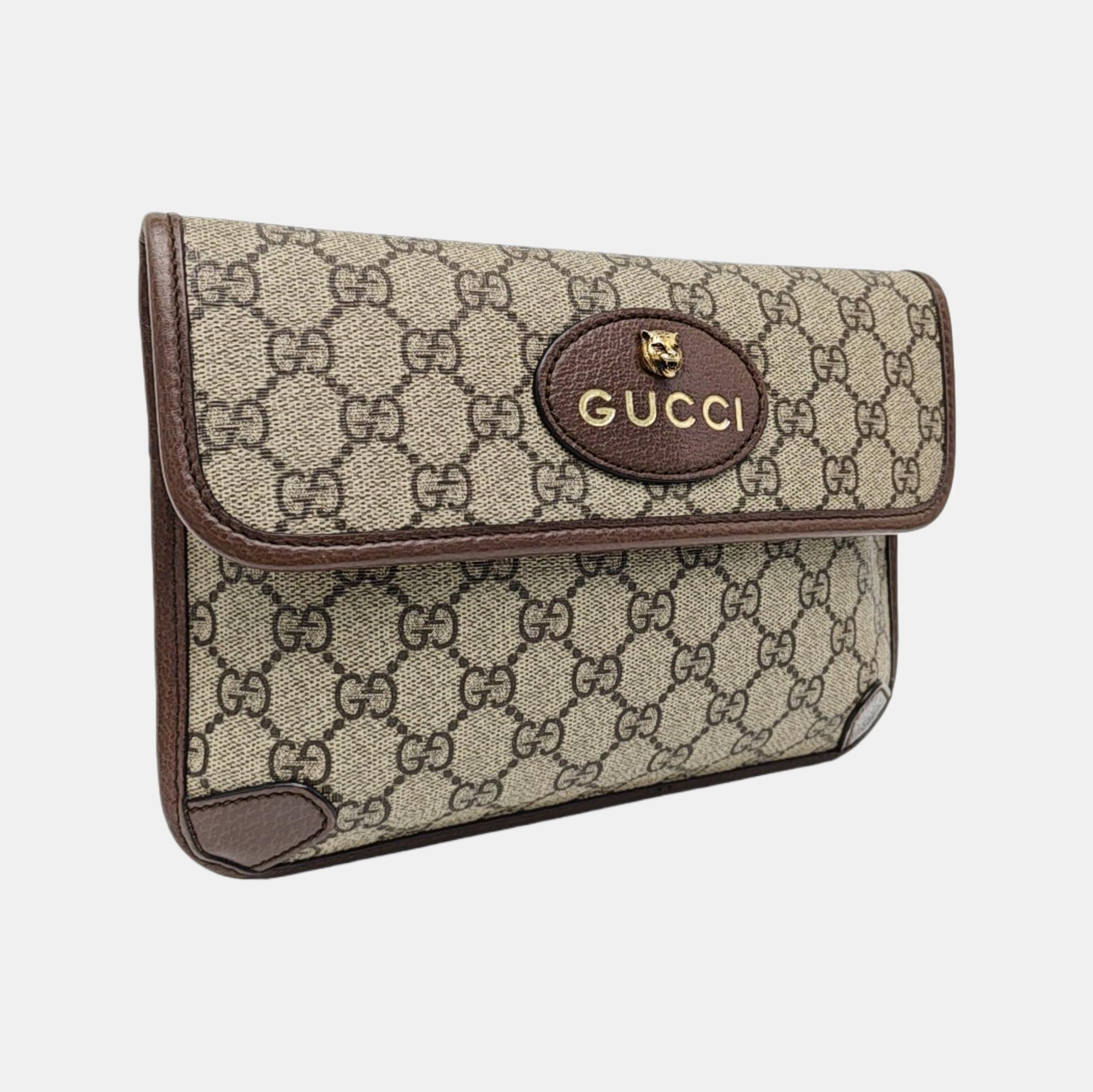 Neo Vintage Monogram Coated Canvas Beige