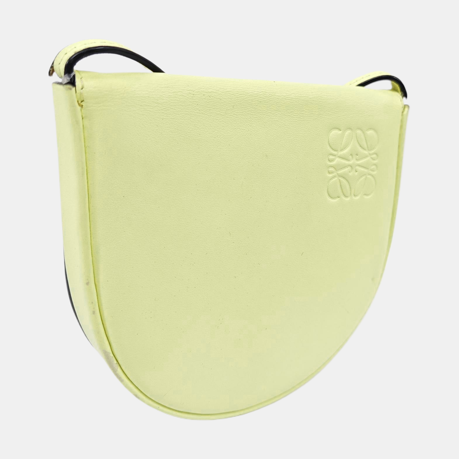 Heel Small Calfskin Yellow