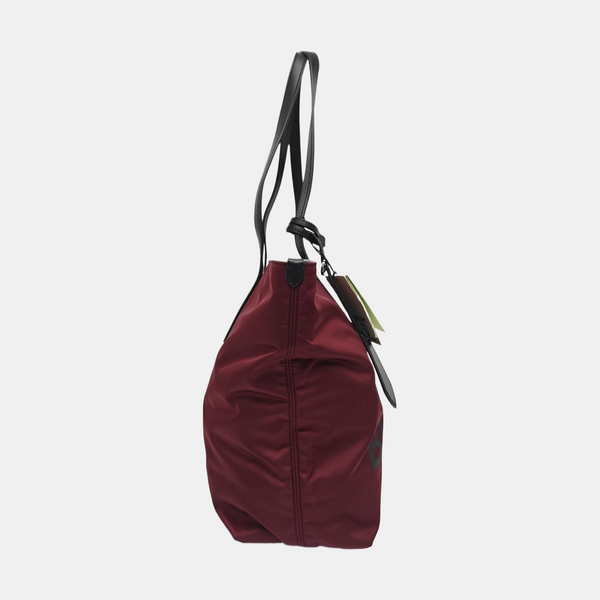 Nylon Tote Bag Red