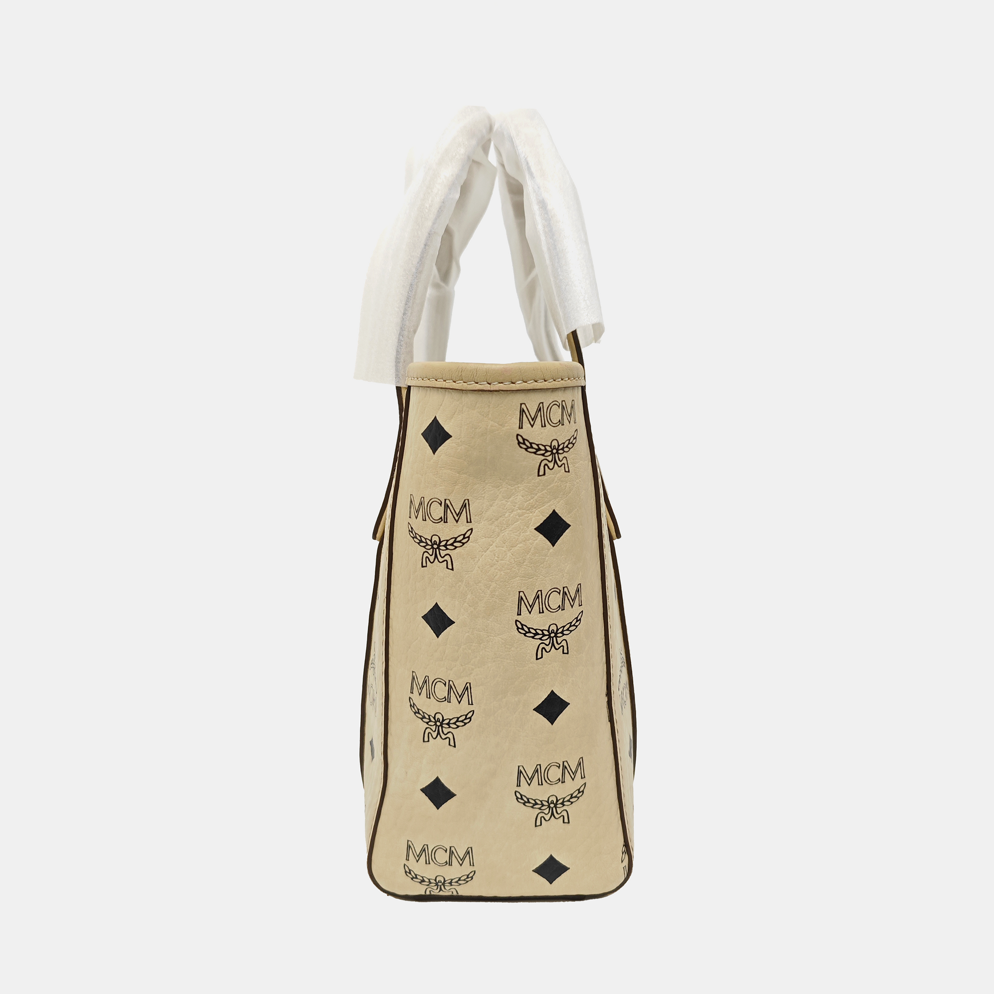 TONI Monogram Coated Canvas Beige