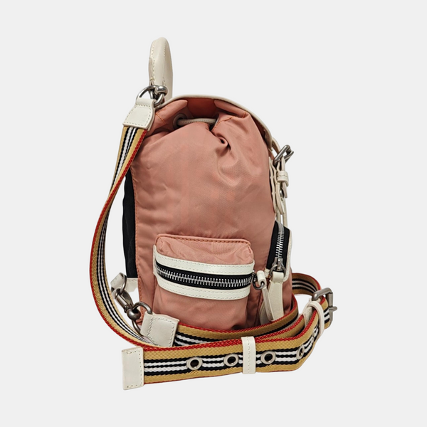 The Rucksack Nylon Pink