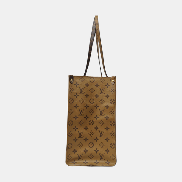 ONTHEGO GM Monogram Coated Canvas Brown