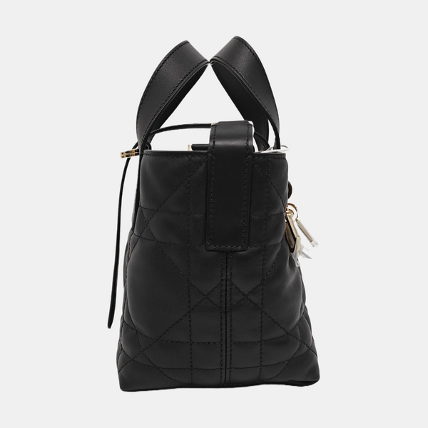 Toujours Nano Cannage Calfskin Black