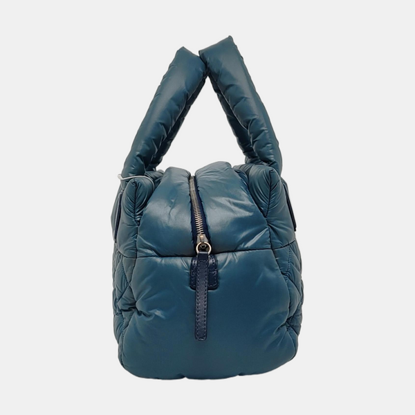 COCO COCOON Quilted Nylon Blue