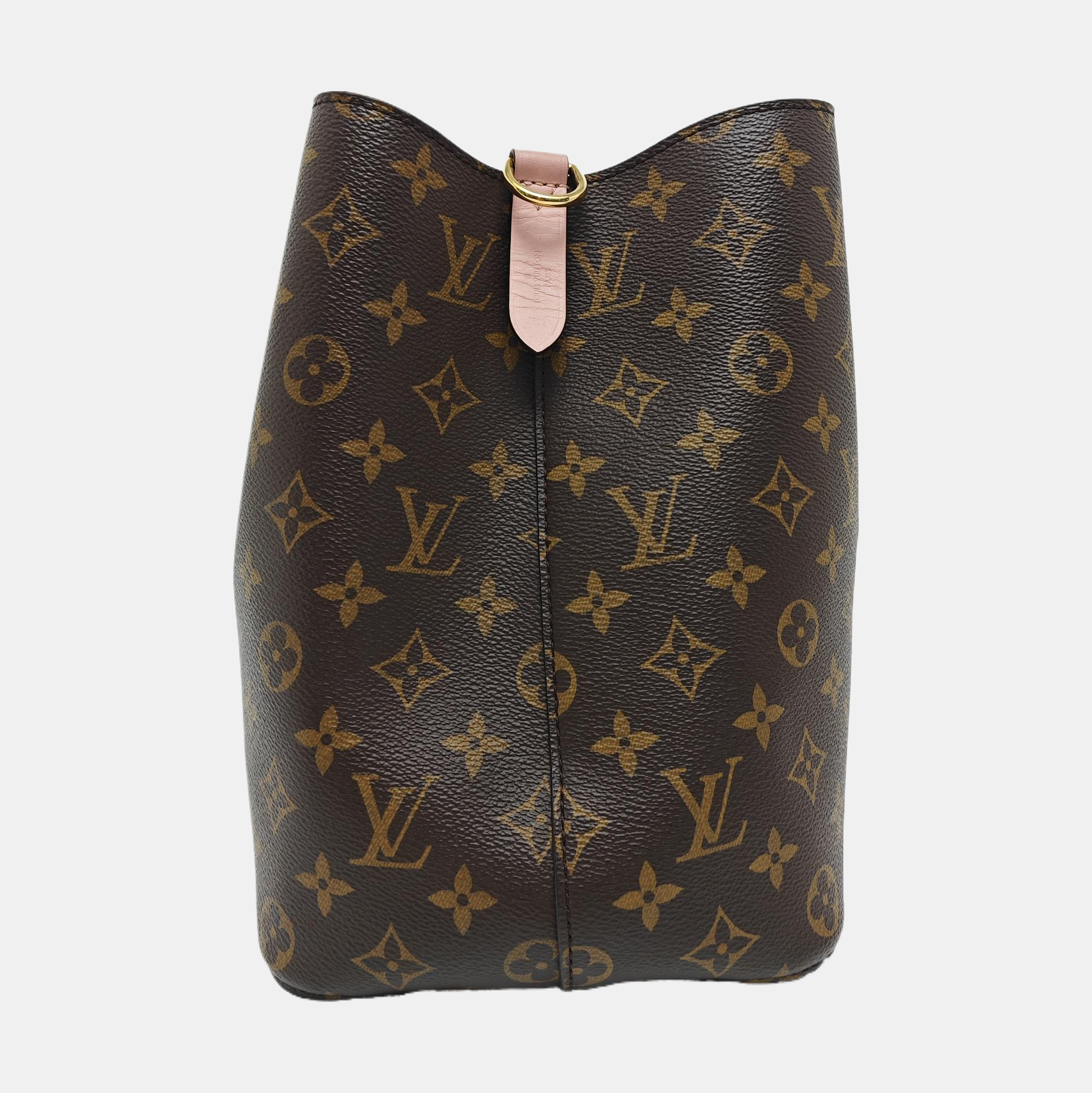 NÉONOÉ MM Monogram Coated Canvas Brown