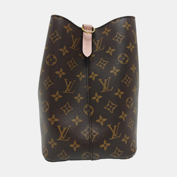 NÉONOÉ MM Monogram Coated Canvas Brown