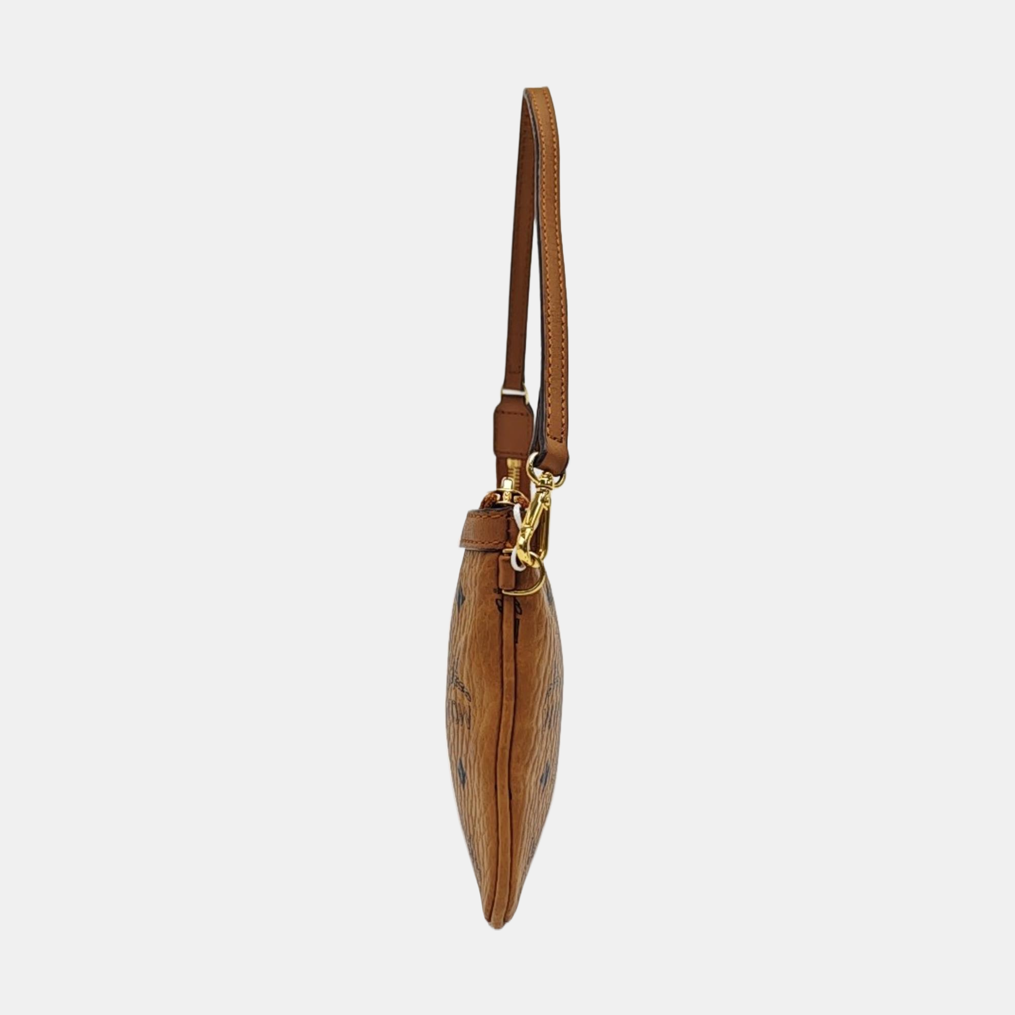 LIZ Monogram Coated Canvas Brown