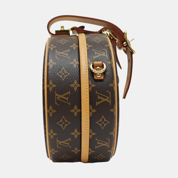 BOITE CHAPEAU PM Monogram Coated Canvas Brown