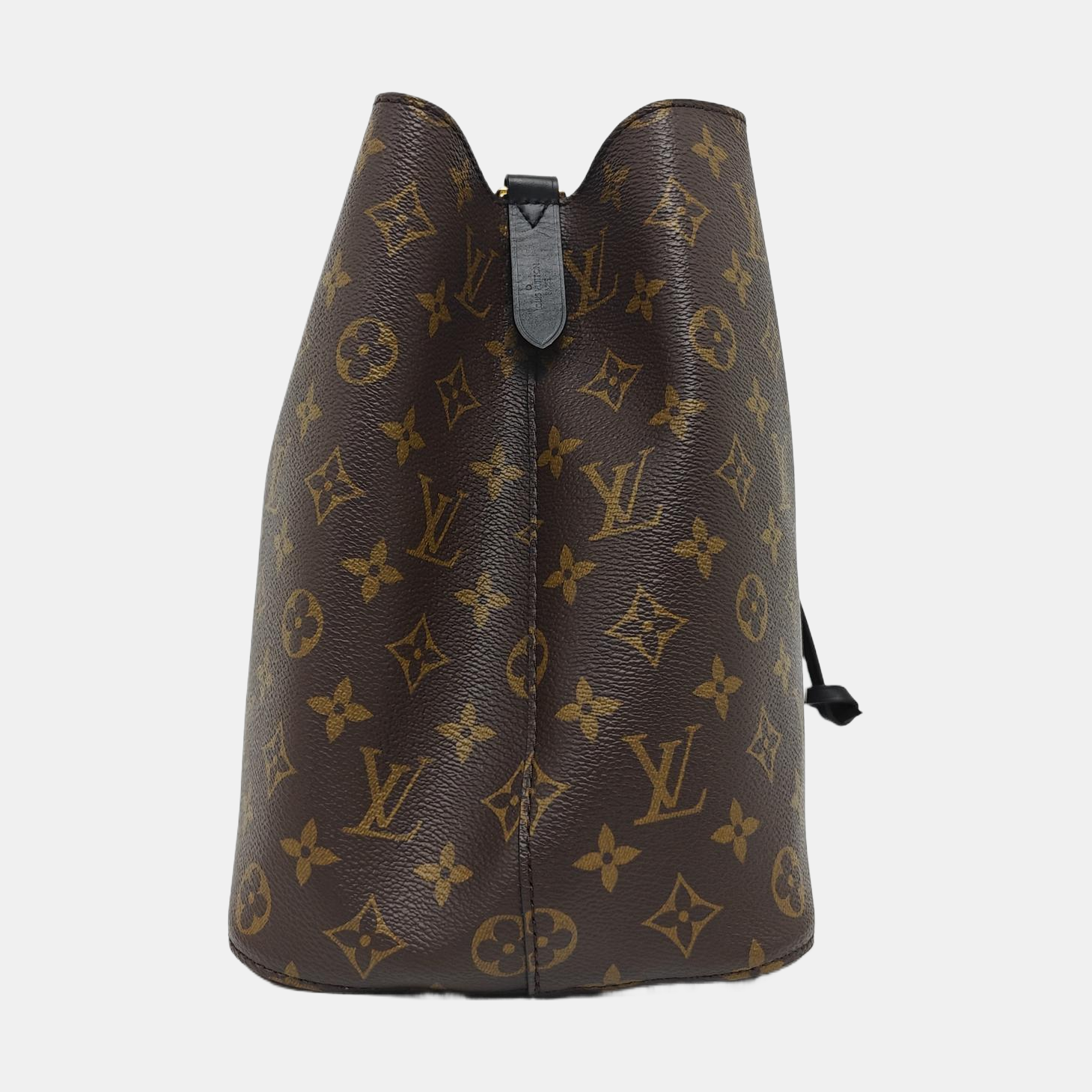 NÉONOÉ MM Monogram Coated Canvas Brown