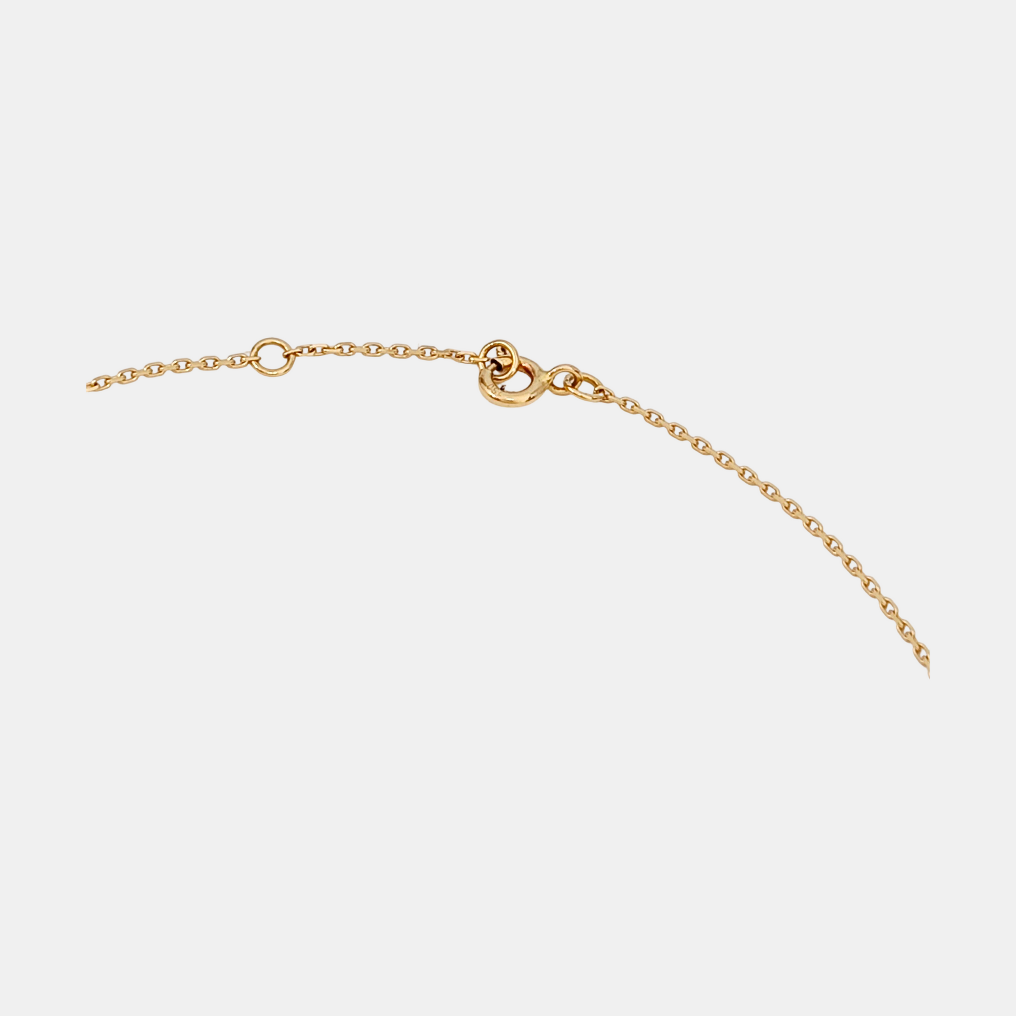 IDYLLE BLOSSOM 18k Gold Green Necklace