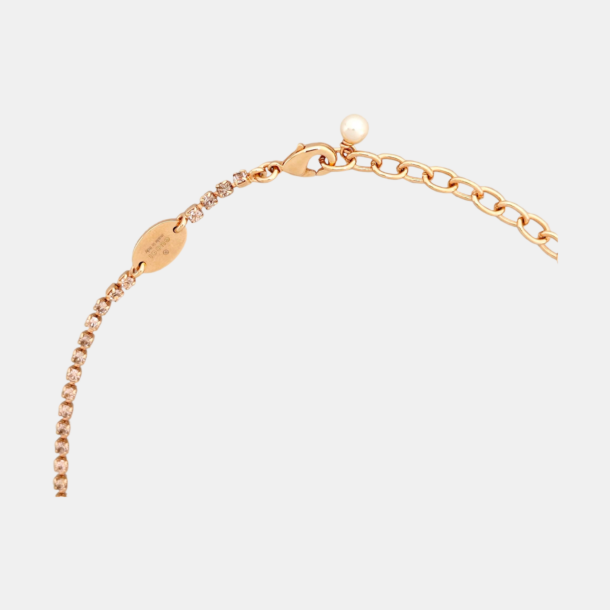 Metal Rose Gold Necklace