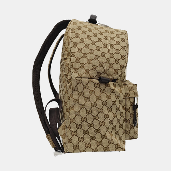 Canvas Backpack Beige