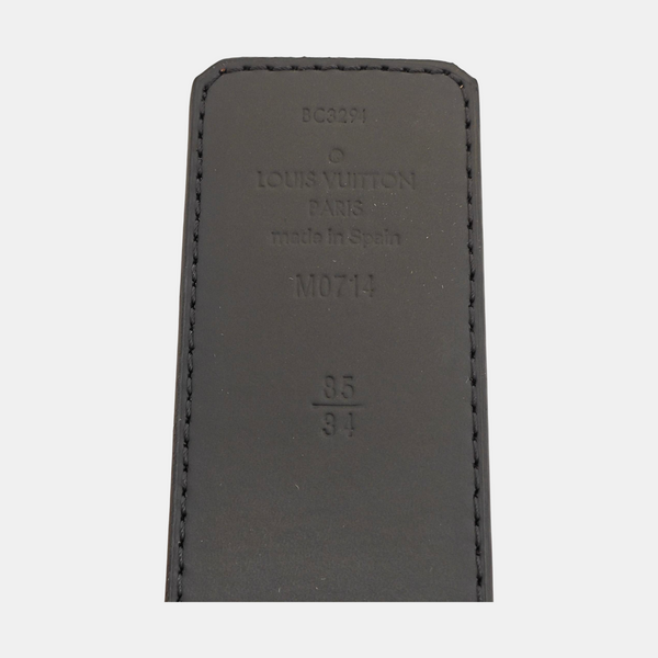 Coated Canvas Belt Black