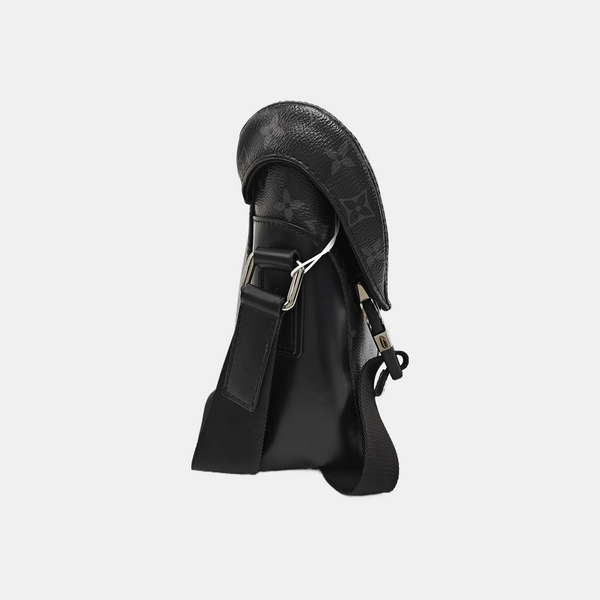 VOYAGER PM Monogram Coated Canvas Black