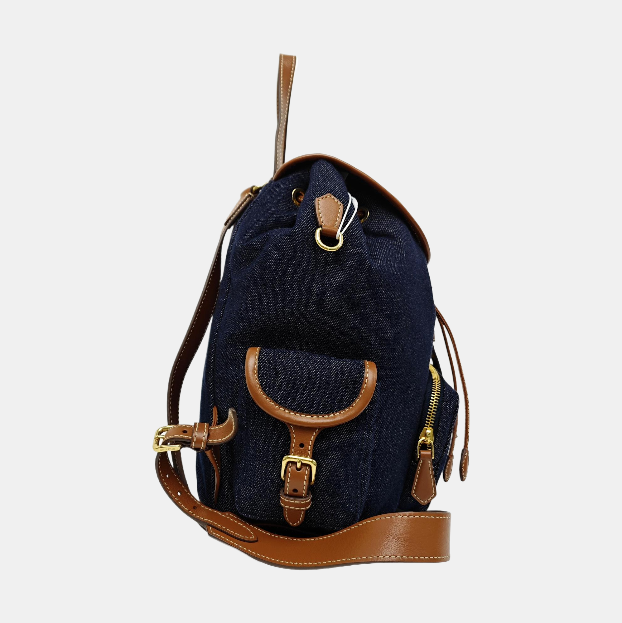 Denim Backpack Blue