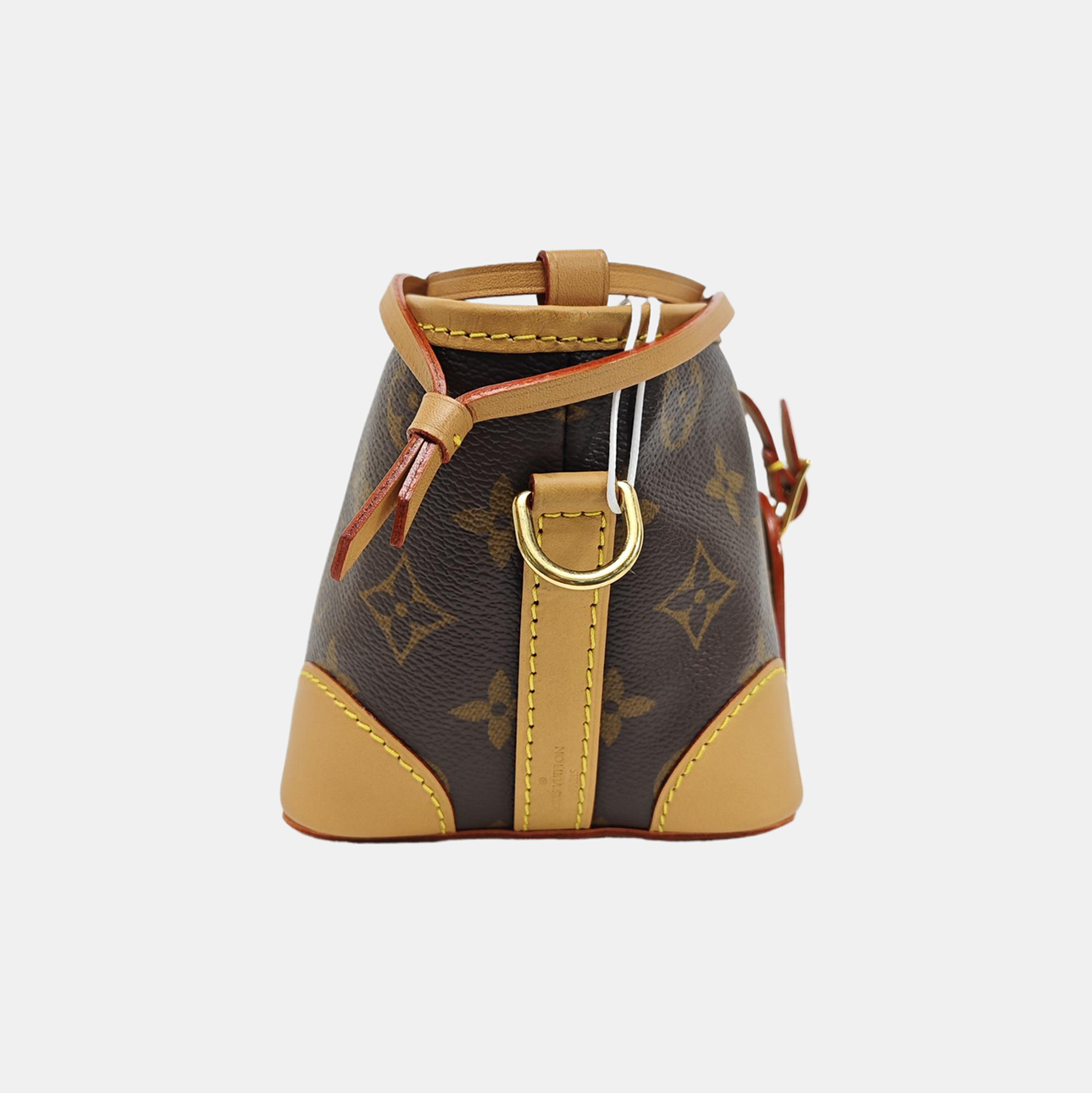 NOÉ Mini Monogram Lona Revestida Marrón