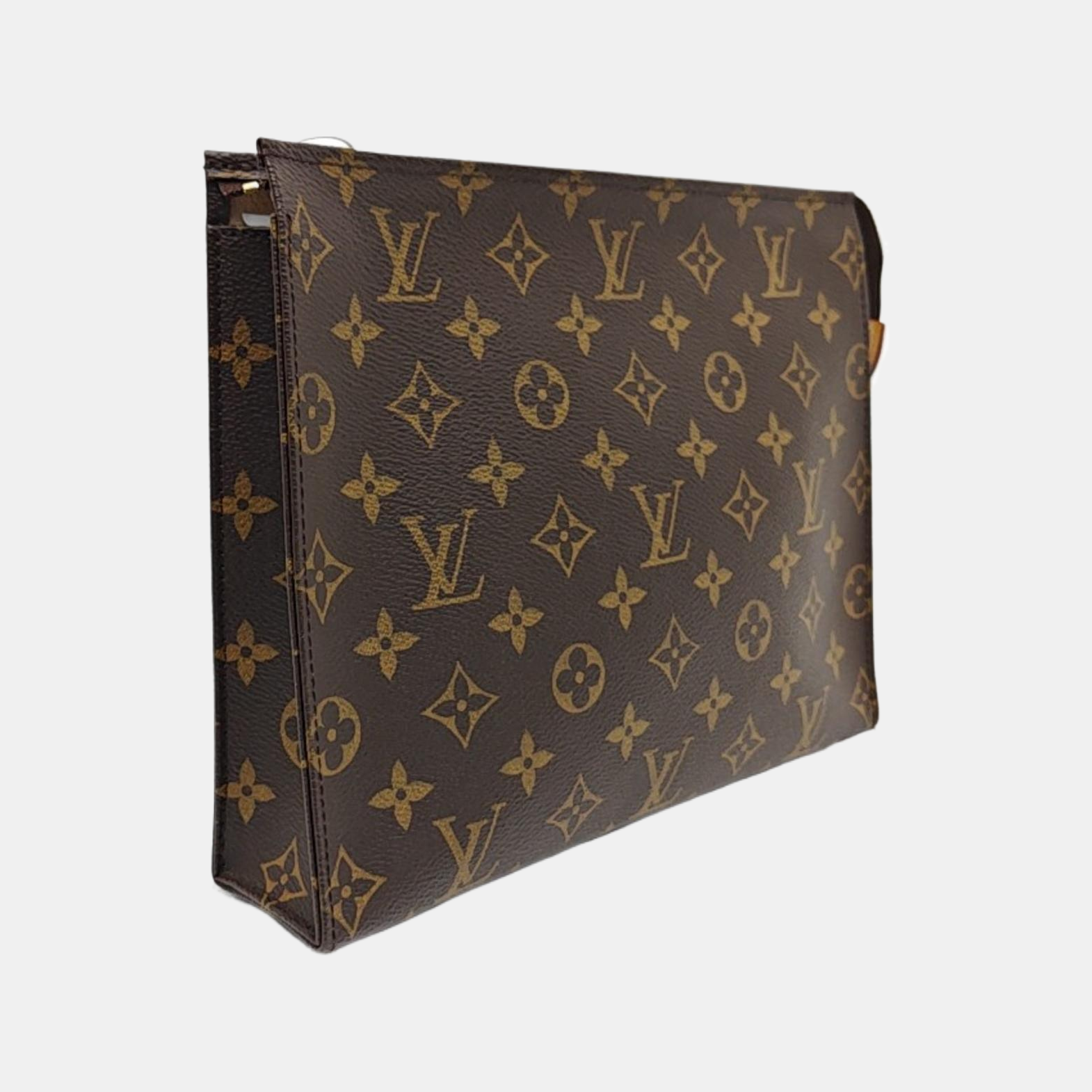 TOILET POCKET 26 Monogram Coated Canvas Brown