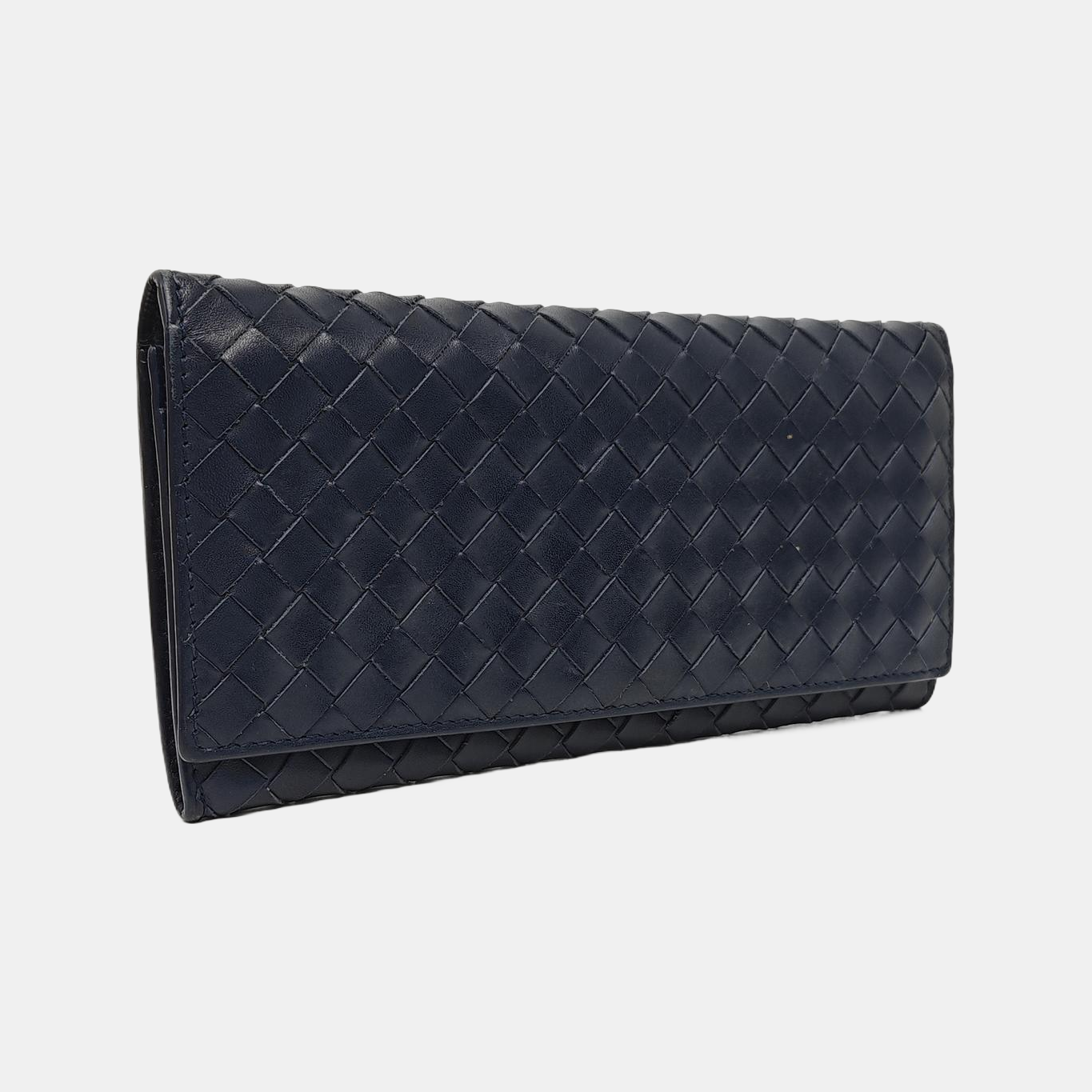 Calfskin Wallet Blue