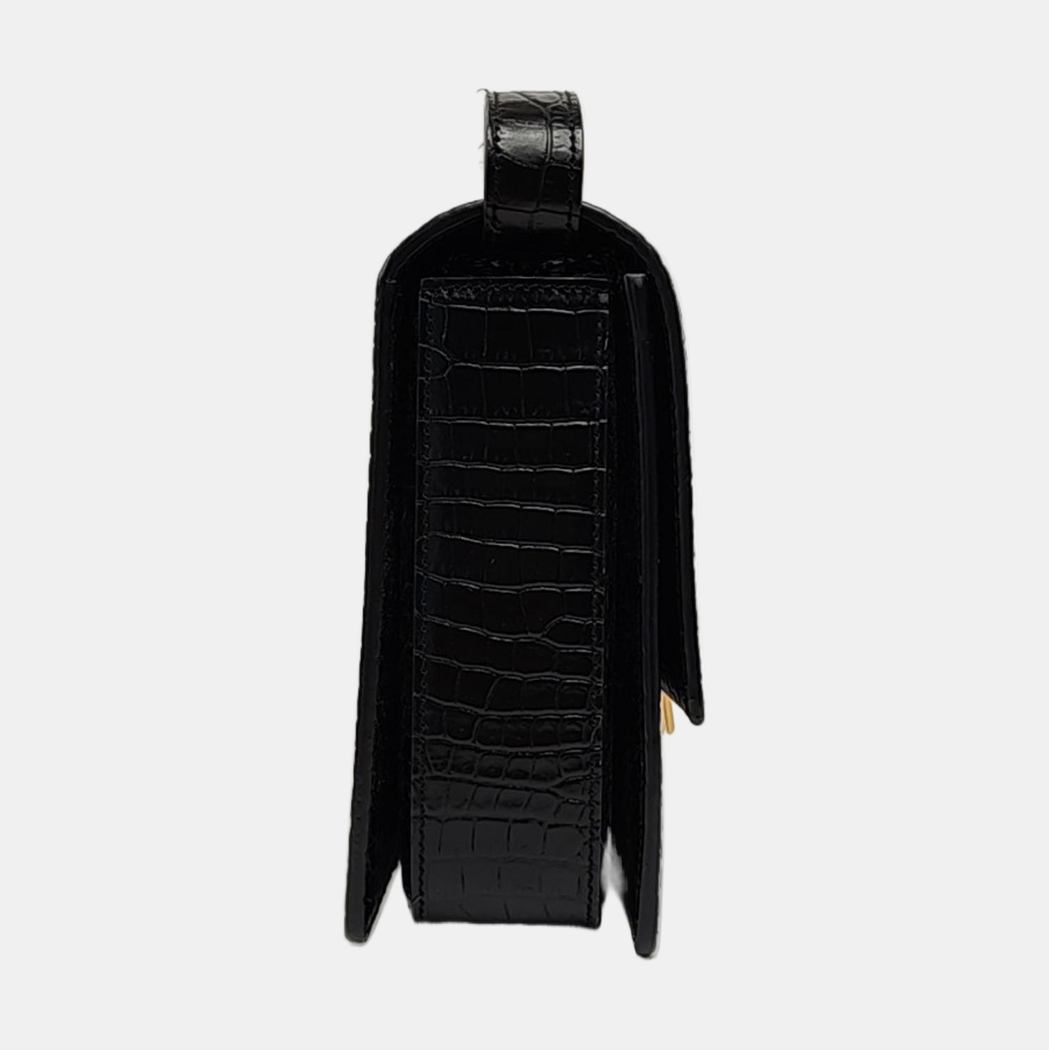 BELLECHASSE Calfskin Black