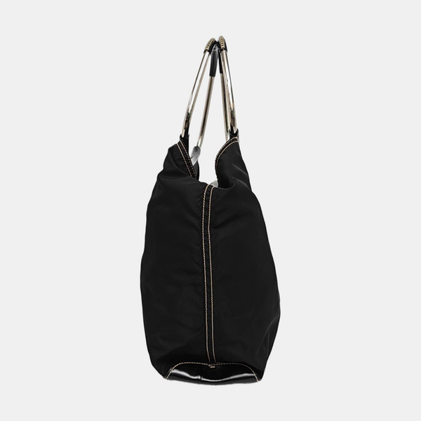 Nylon Tote Bag Black