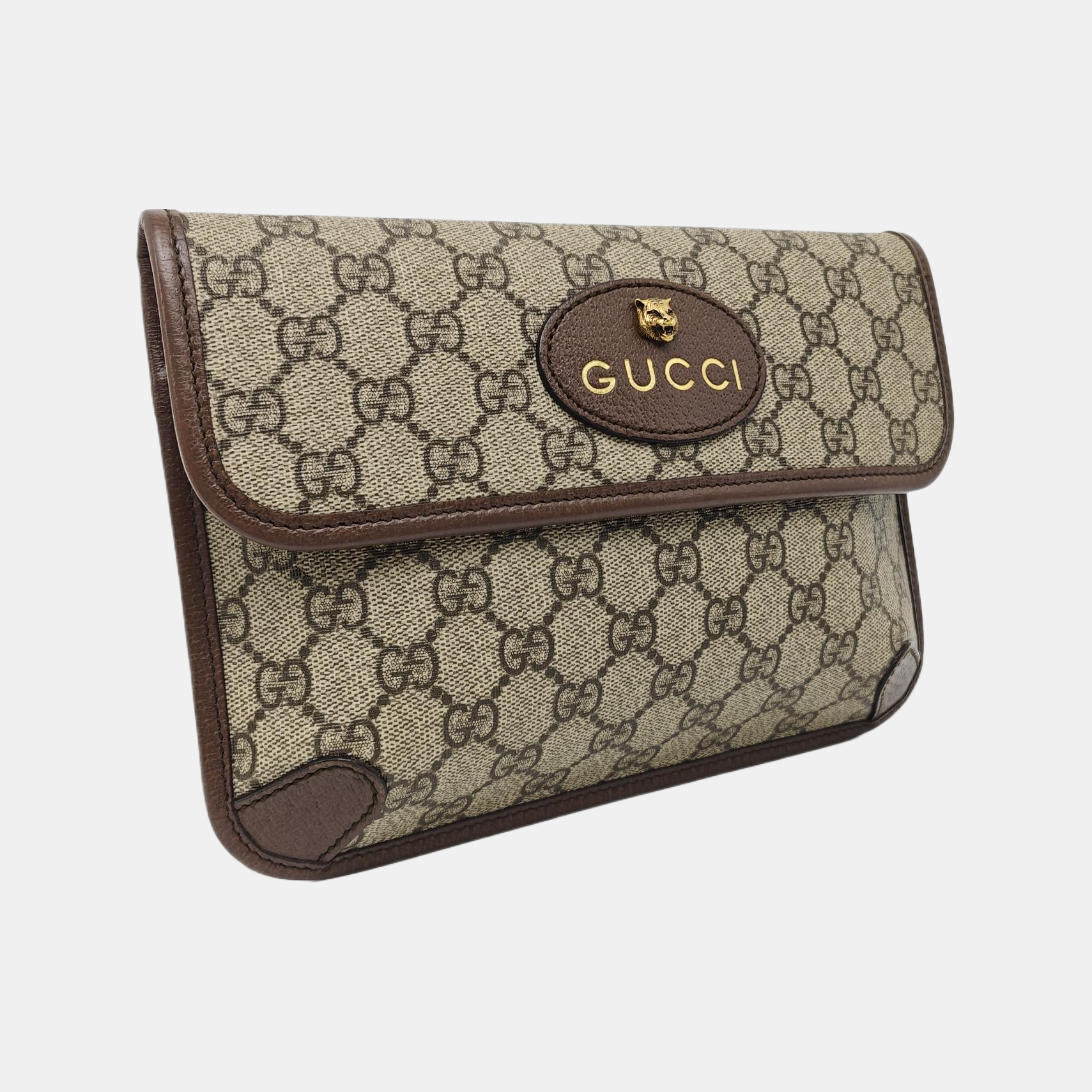 Neo Vintage Monogram Coated Canvas Beige